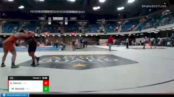 195 lbs Champ. Round 2 - Mason Randall, Mount Vernon vs Anthony Garcia, Curie