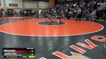 N-5 lbs Cons. Semi - Breck Bliven, New London Tigers vs Andrew Smith, Mount Vernon Wrestling Club