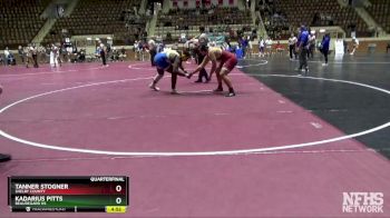 285 lbs Quarterfinal - TANNER STOGNER, Shelby County vs Kadarius Pitts, Beauregard HS