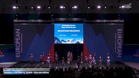 DRAGONS All Star Cheer Val d'Europe - DAUNTLESS DRAGONS [2026 IASF L1 - U16 - Small B Day 2] 2026 The European Summit