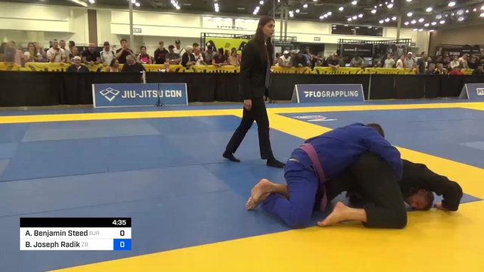 Aaron Benjamin Steed vs Bryan Joseph Radik 2024 World Masters IBJJF Jiu ...