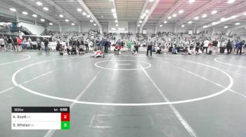 182 lbs Consi Of 16 #1 - Kyle Scott, PA vs Sean Whelan, VA