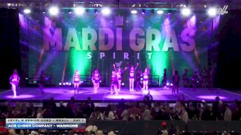 ACE Cheer Company - BHM - Warriors [2026 L6 Senior Coed - Small Day 1] 2026 Mardi Gras Grand Nationals