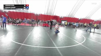 96 lbs Cons. Round 3 - Vernon Karl, Weigh-in Club vs Jordan Crump, Askren Wrestling Academy