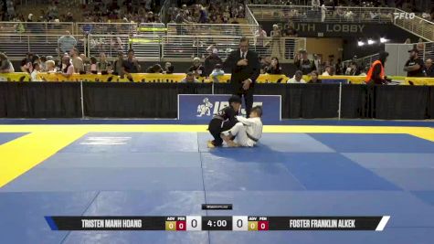 Tristen Manh Hoang vs Foster Franklin Alkek 2025 Pan Kids Jiu-Jitsu IBJJF Championship