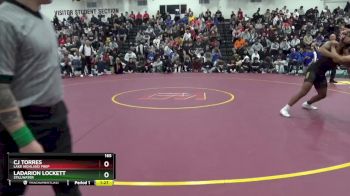 165 lbs Semifinal - LaDarion Lockett, Stillwater vs CJ Torres, Lake Highland Prep