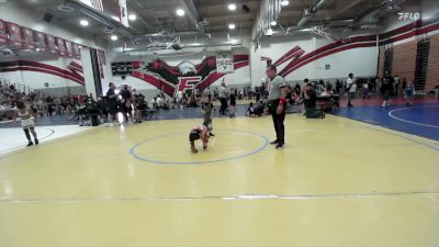 45 lbs Round 1 - Alessandra Finerty, Riverside Rascals vs Nate Belz, LV Bear Wrestling Club (Spring