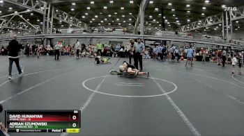 80 lbs Round 3 (6 Team) - David Hunanyan, Xtreme Team vs Adrian Szumowski, Mat Warriors Red