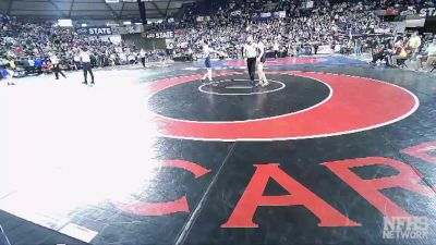 4A 106 lbs Cons. Round 3 - Hayden Sternod, Bellarmine Prep vs Zaiden Gonzalez, Sunnyside