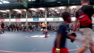 67-72 lbs Quarterfinal - Makai Steele, Olney Cubs Wrestling Club vs Landon Raikes, Unattached