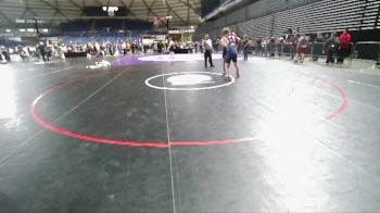 250 lbs 7th Place Match - Zamarie Taylor, Wrestling Rhinos Wrestling Club vs Adam Thomas, Inland Northwest Wrestling Training Center