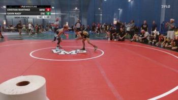 90 lbs Semifinal - Cristian Martinez, Empire Wrestling Academy vs Gavin Nagy, Shore Thing