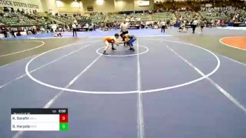 145 lbs Round Of 16 - Keenan Serafin, Dallas Mat Club vs Geiner Harpole, Redmond High School