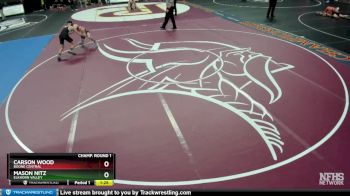 Champ. Round 1 - Carson Wood, Boone Central vs Mason Nitz, Elkhorn Valley