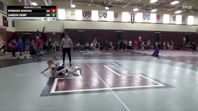 S-12 lbs 7th Place Match - Spencer Ruzicka, Jesup Mat Club vs Landon Kemp, LMWC