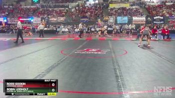 G - 114 lbs Cons. Semi - Robin Leidholt, Custer Co. (Miles City) (Girls) vs Rossi Gookin, Lockwood (Girls)