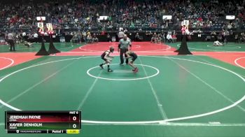 68 lbs Quarterfinal - Jeremiah Payne, CPWA vs Xavier Denholm, WSW1