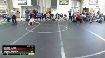 60 lbs Round 4 - Jaxson James, Unattached vs Steven Gillespie, Smyrna Wrestling