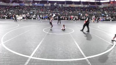 56.6 lbs Quarterfinal - Ellie Freeman, Mountain View Stingers vs Lola Barrett, St James Cyclones