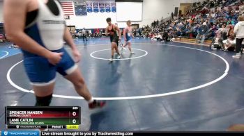 285 lbs Quarterfinal - Lane Catlin, Thunder Basin High School vs Spencer Hansen, Natrona County