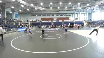 103 lbs Round 2 (3 Team) - Myles Smith, Maine-Endwell Sr HS vs Casey Powers, Long Beach Sr