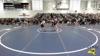 160 lbs Champ. Round 2 - Zack Gibson, Club Not Listed vs Yair Valencia, Amsterdam Wrestling Team