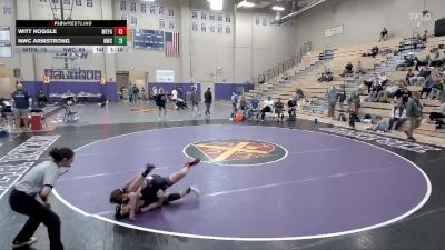 125 lbs Round 5 (8 Team) - NWC Armstrong, Nolensville Wrestling Club vs Witt Noggle, Middle Tennessee Free Agents