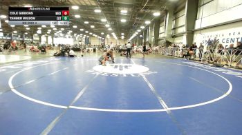 160 lbs Rr Rnd 3 - Cole Gibbons, Micky's Maniacs White vs Tanner Wilson, Elite NJ Boys Black