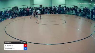 55 lbs Round Of 16 - Mason Gibson, Pennsylvania vs Kamdyn Williams, Lancaster Alliance Wrestling Club (LAW)