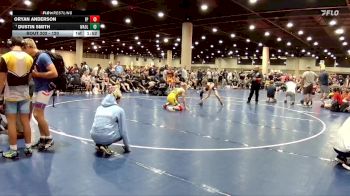 120 lbs Champ. Round 1 - Oryan Anderson, Florida Pitbulls vs Dustin Smith, Wrestling Academy Of Louisiana