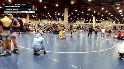 120 lbs Champ. Round 1 - Oryan Anderson, Florida Pitbulls vs Dustin Smith, Wrestling Academy Of Louisiana