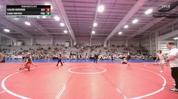 90 lbs Rr Rnd 2 - Caleb Berrier, Dueling Bandits vs Liam Hinton, POWA