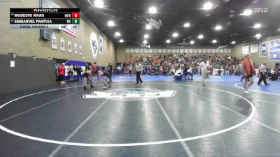 126 lbs Cons. Round 3 - Modesto Rivas, Mt. Whitney vs Emmanuel Pantoja, Madera South