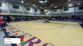 132 lbs Cons. Round 3 - Gage Holter, Kenmare vs Mathias Dahlstrom, Oakes