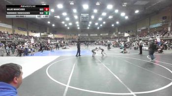 64 lbs Rr Rnd 1 - Allie Mancuso, Hays Wrestling Club vs Kennedi VenHuizen, Bear Cave