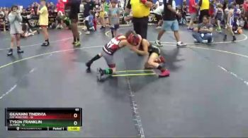 65 lbs Round 3 (4 Team) - Tyson Franklin, Olympia vs Giuvanni Tinervia, Mat Monsters