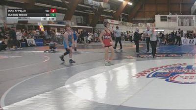 106 lbs Rr Rnd 3 - Jake Appello, Yale Street Wrestling Club vs Jaxson Tocco, KD6