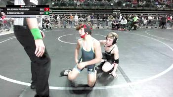 105 lbs Quarterfinal - Massimo Perentin, Frost Gang vs Dominic Bucci, Buxton (NJ)