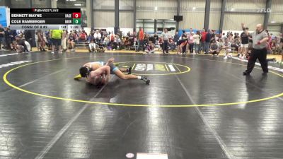 189 lbs Consi Of 8 #2 - Bennett Mayne, Hagerstown vs Cole Ramberger, Harrisburg