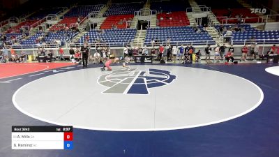 120 lbs Cons 16 #2 - Antonio Mills, GA vs Gabriel Ramirez, AZ