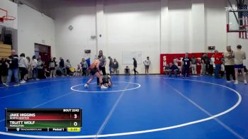 106 lbs Champ. Round 2 - Jake Higgins, North Newton vs Truitt Wolf, Pendleton