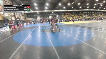 138 lbs Cons. Round 2 - Troy McCoy-Braun, Moorcroft Mat Masters vs Colton Nielsen, Lander Legacy Wrestling Club