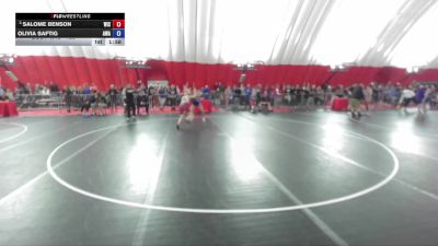 130 lbs Quarterfinal - Salome Benson, Wisconsin vs Olivia Saftig, Askren Wrestling Academy