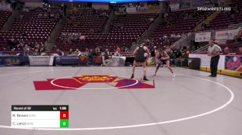 138 lbs Round Of 32 - Rudy Brown, Burgettstown vs Carmine Lenzi, Berks Catholic