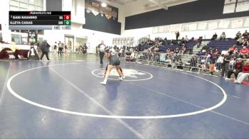 135 lbs Champ. Round 1 - Dani Navarro, Hillcrest vs Illeya Casas, Sonora