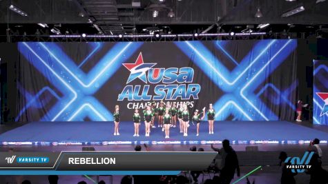 Rebellion [2022 CheerForce San Diego L1 Youth] 2022 USA All Star Anaheim Super Nationals