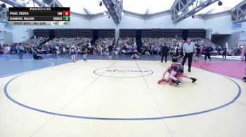 96-I lbs Consi Of 8 #2 - Paul Testa, Vougar's Honors Wrestling vs Samuel Mazin, RedNose Wrestling School