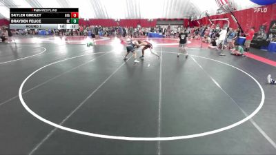 162-163 lbs Round 1 - Brayden Felice, Oswego East vs Skyler Girdley, Brainerd