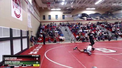 117 lbs Cons. Round 1 - Liam Foster, Ascend Wrestling Academy vs Kaiden Burton, Cement City Wrestling Club