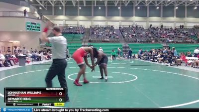 120 lbs Quarters & 1st Wb (16 Team) - Demarco King, Mill Creek vs Johnathan Williams, Archer